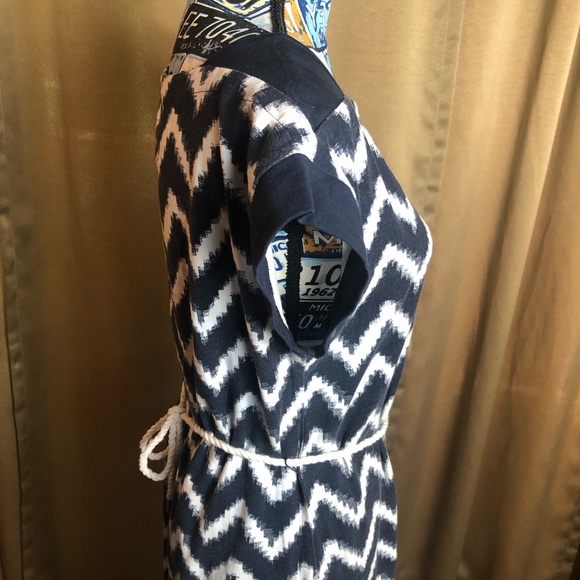Tommy Hilfiger Short Sleeve Chevron Dress - Picture 5 of 16